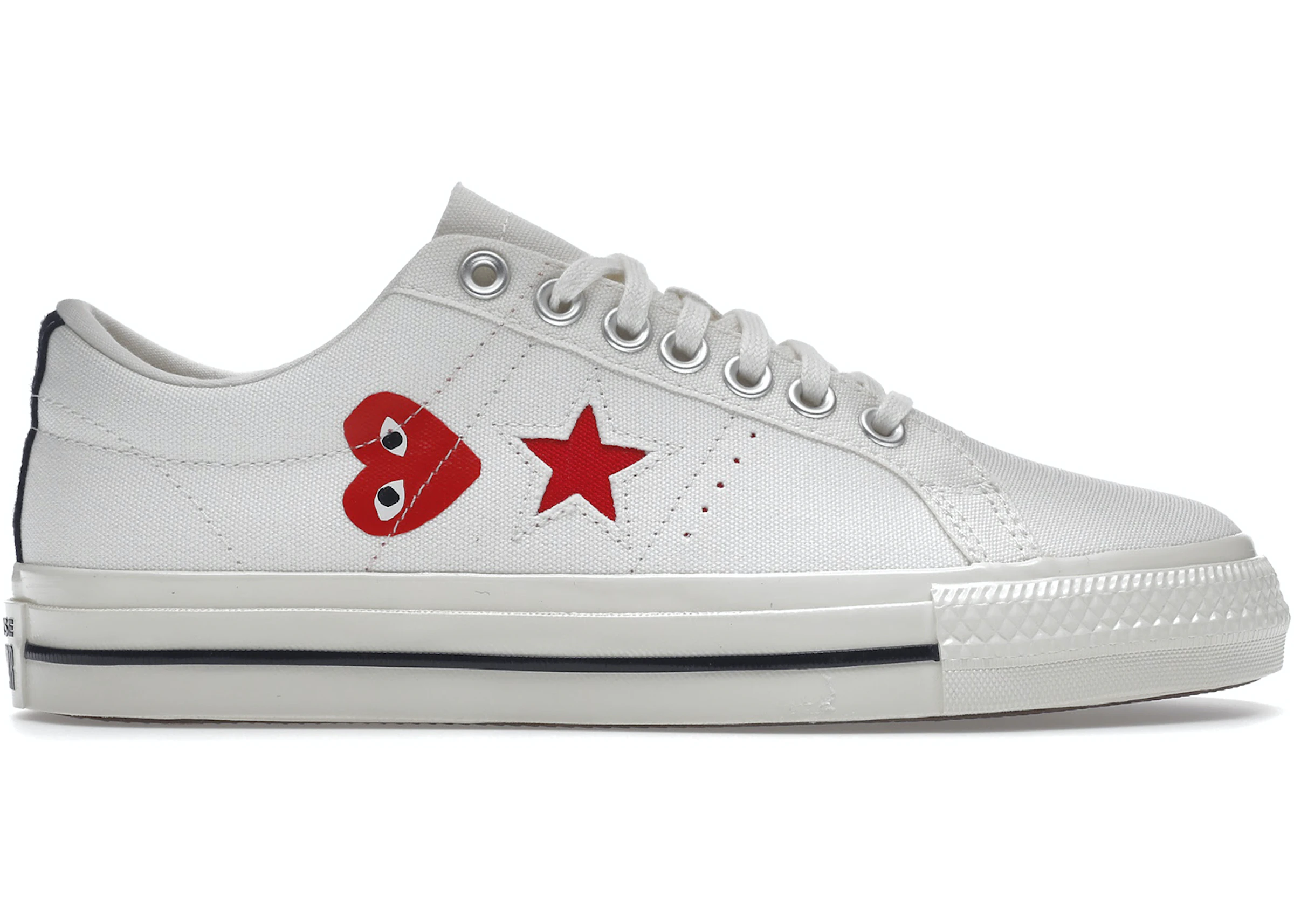 Converse Star Ox Comme Garcons PLAY White - A01792C - ES