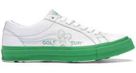 컨버스 x 골프 르 플레르 원스타 로우 켈리 그린 Converse One Star Ox "Golf le Fleur Color Block Pack Green" 