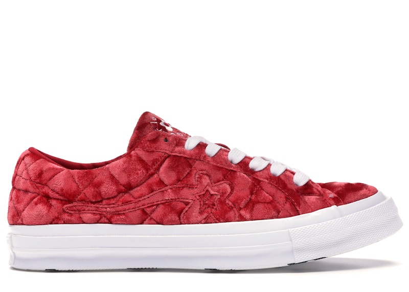 converse golf le fleur quilted velvet