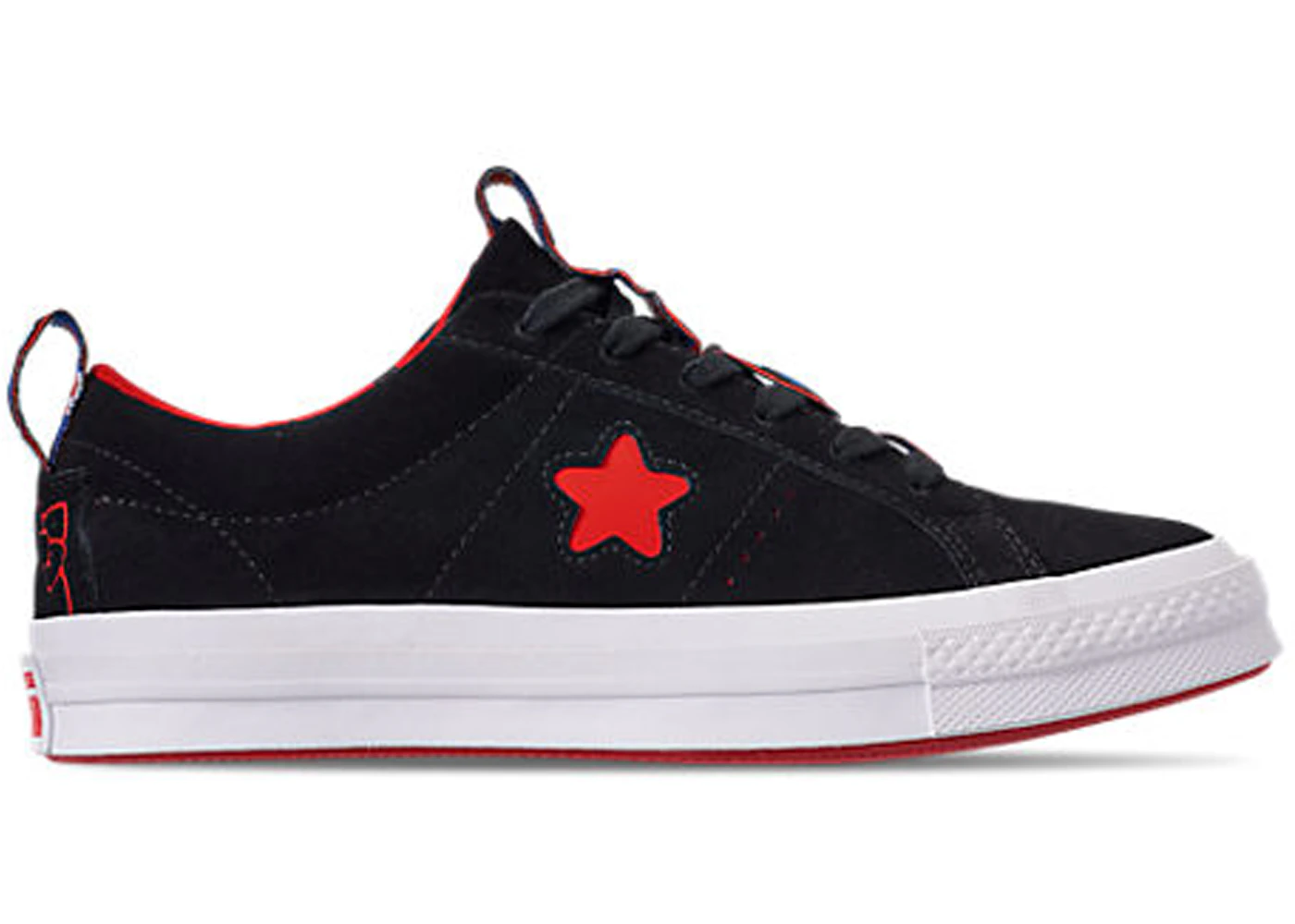 Converse hello kitty one star black best sale