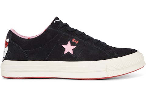 Converse hello kitty black discount