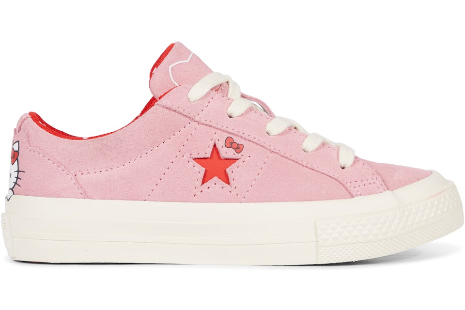 Converse One Star Ox Hello Kitty Pink GS Kids 362941C GB