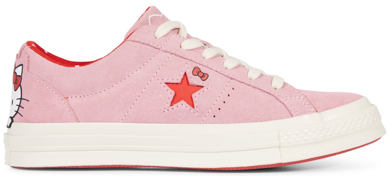 pink star converse