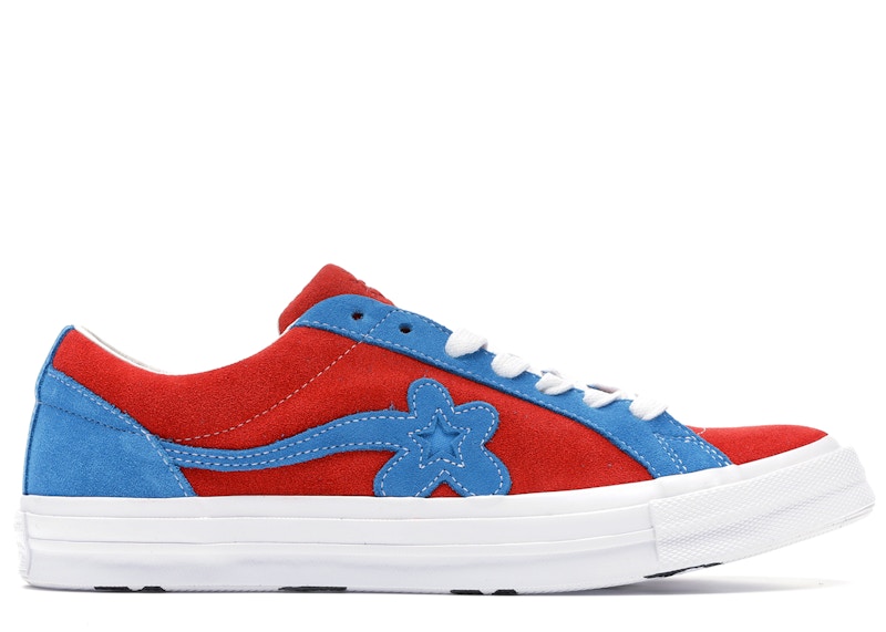 Converse One Star Ox Tyler the Creator Golf le Fleur Red Blue Converse One Star Ox Tyler the Creator Golf le Fleur Red Blue