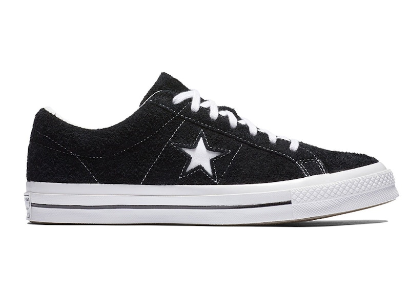 Converse One Star Ox Black White Men s 158369C US