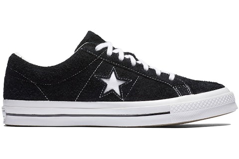 Converse One Star Ox Black White Men's 158369C US