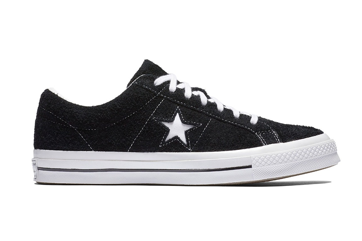 Pre-owned Converse One Star Ox Vintage Black White In Black/white
