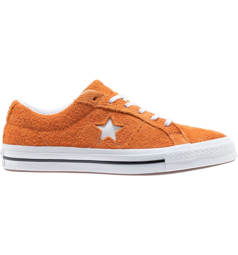 Converse One Star Ox Vintage Suede Bold Mandarin Men s 161574C GB