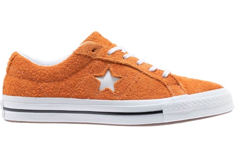 Converse One Star Ox Vintage Suede Bold Mandarin Men s 161574C GB