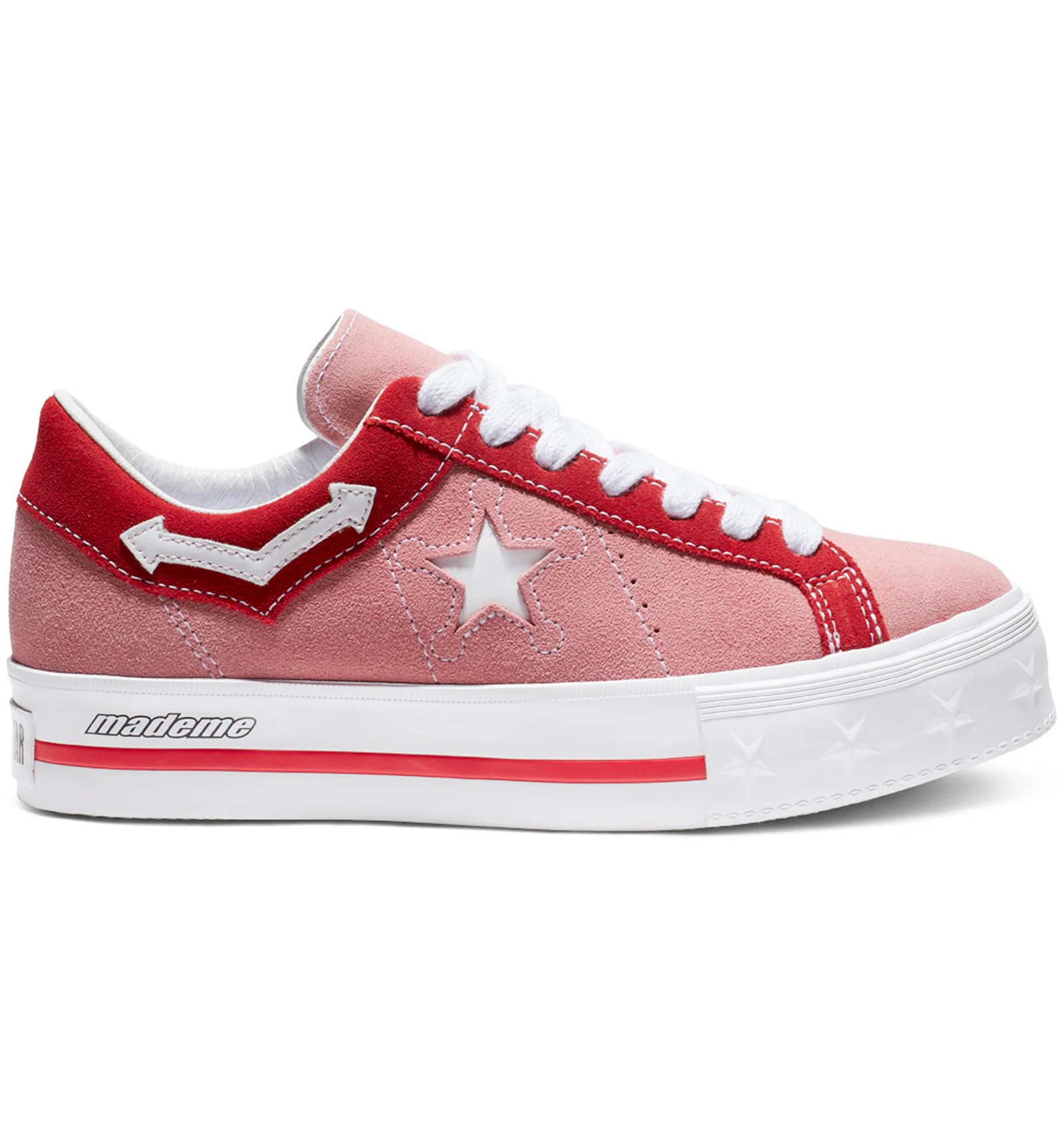 Converse One Star Platform Low MadeMe Pink Women s 563730C GB