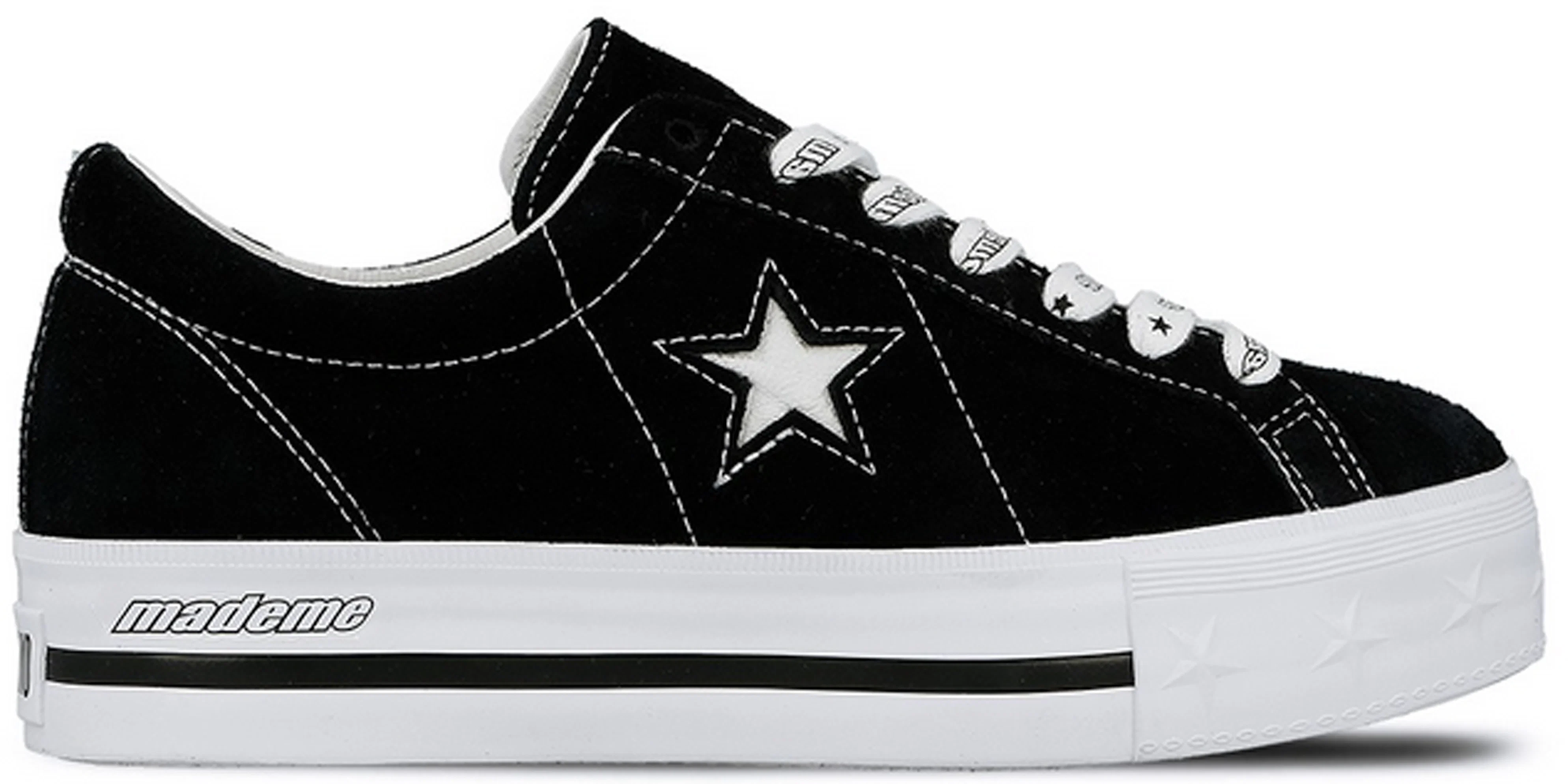 Converse One Star Platform Ox MadeMe Black Women s 562959C GB