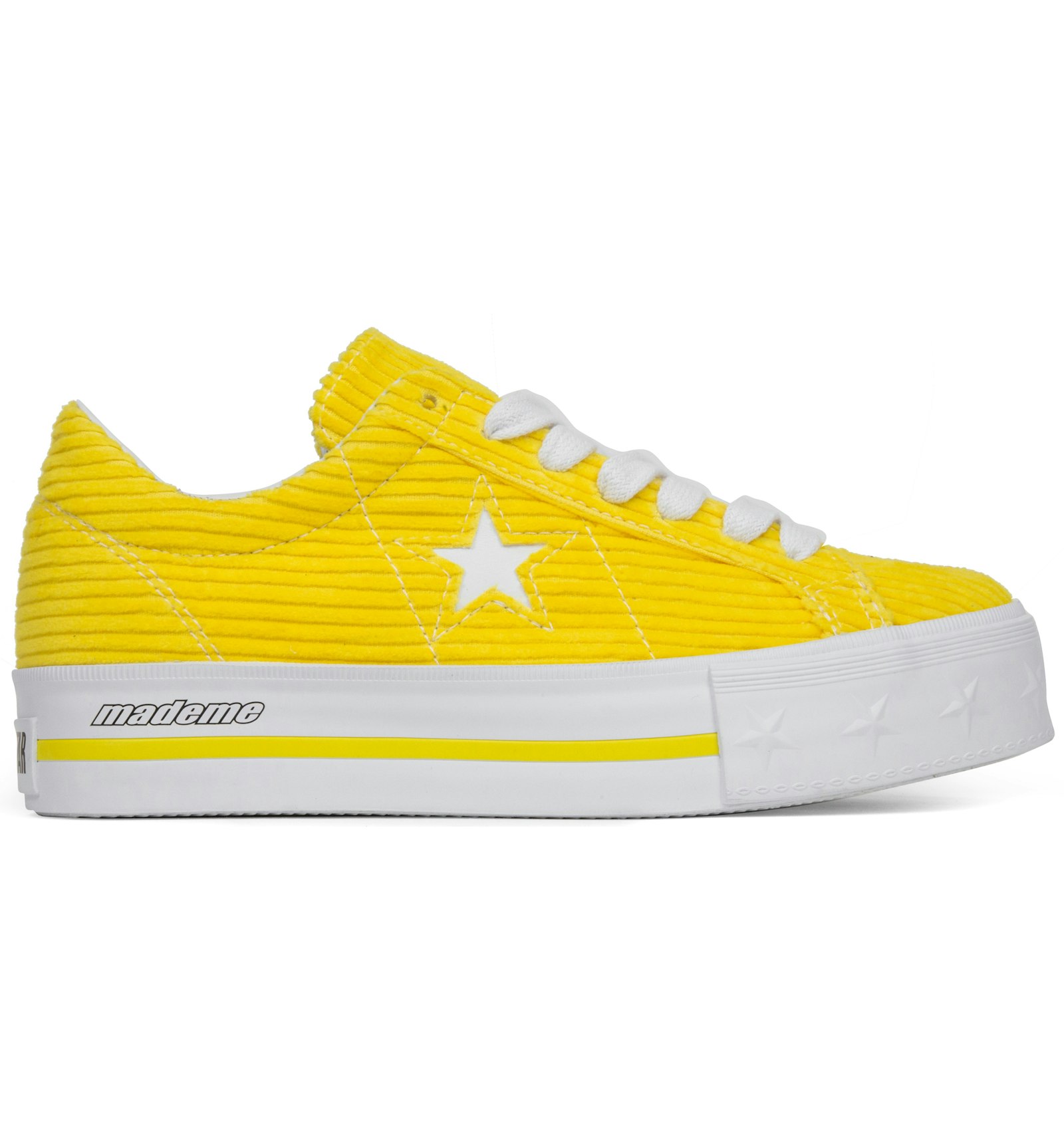 Converse One Star Platform Ox MadeMe Vibrant Yellow (Women's)