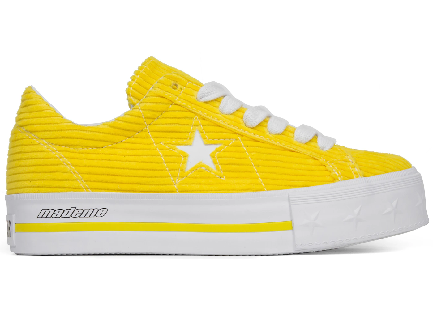 Converse One Star Platform Ox MadeMe Vibrant Yellow Women s