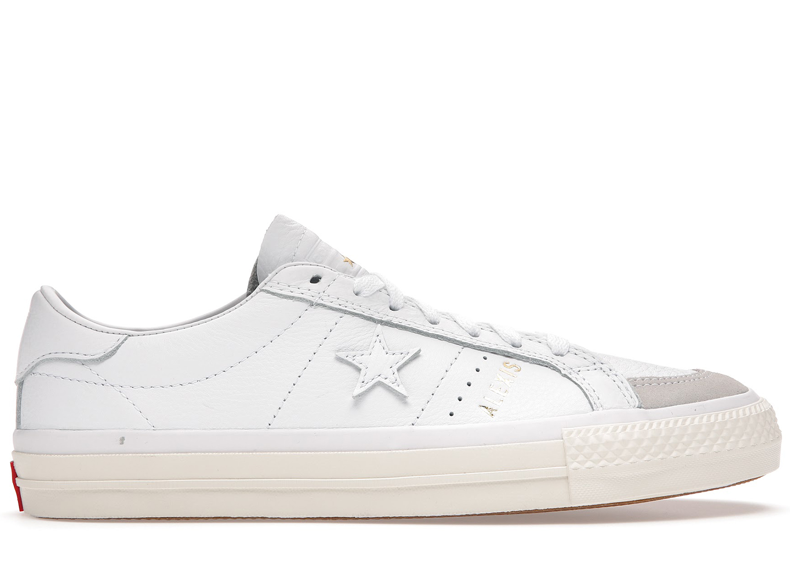 converse one star pro low white