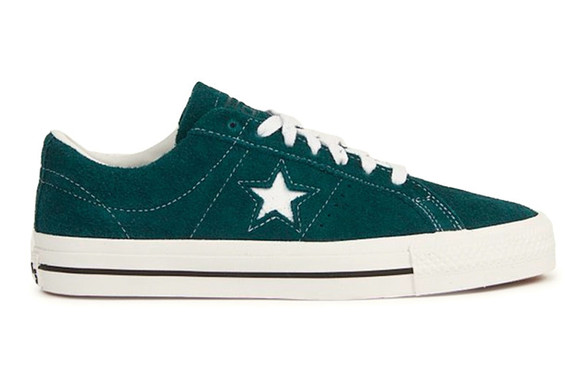 Click to view more detailed imagery on our partner's website Pre-owned Converse One Star Pro Midnight Turquoise In Midnight Turquoise/black/white