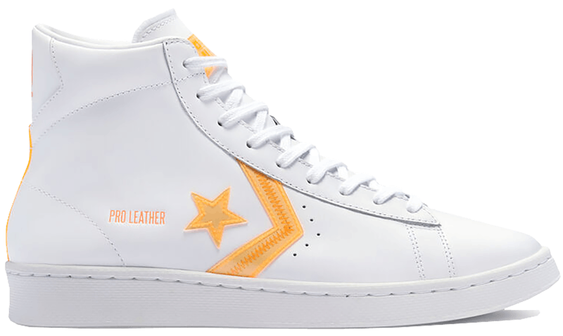 converse pro leather orange