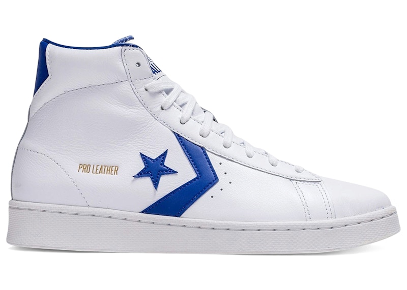 Converse Pro Leather Hi White Rush Blue