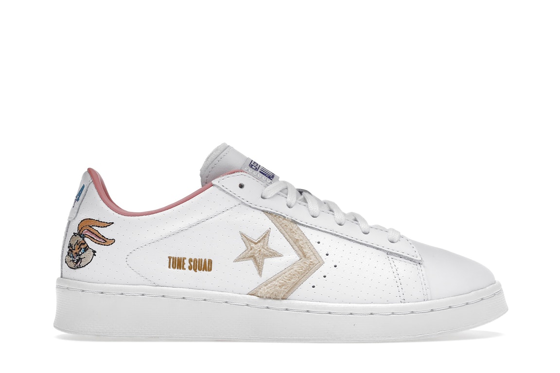 Pre-owned Converse Pro Leather Lola Bunny Space Jam (women's) In White/white Onyx/multi