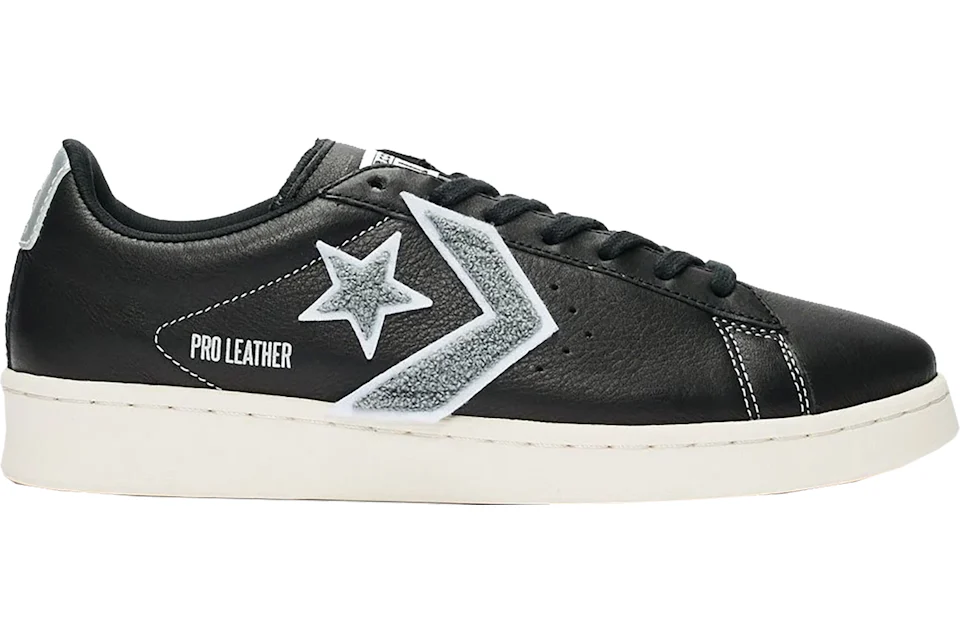 Converse pro leather silver best sale