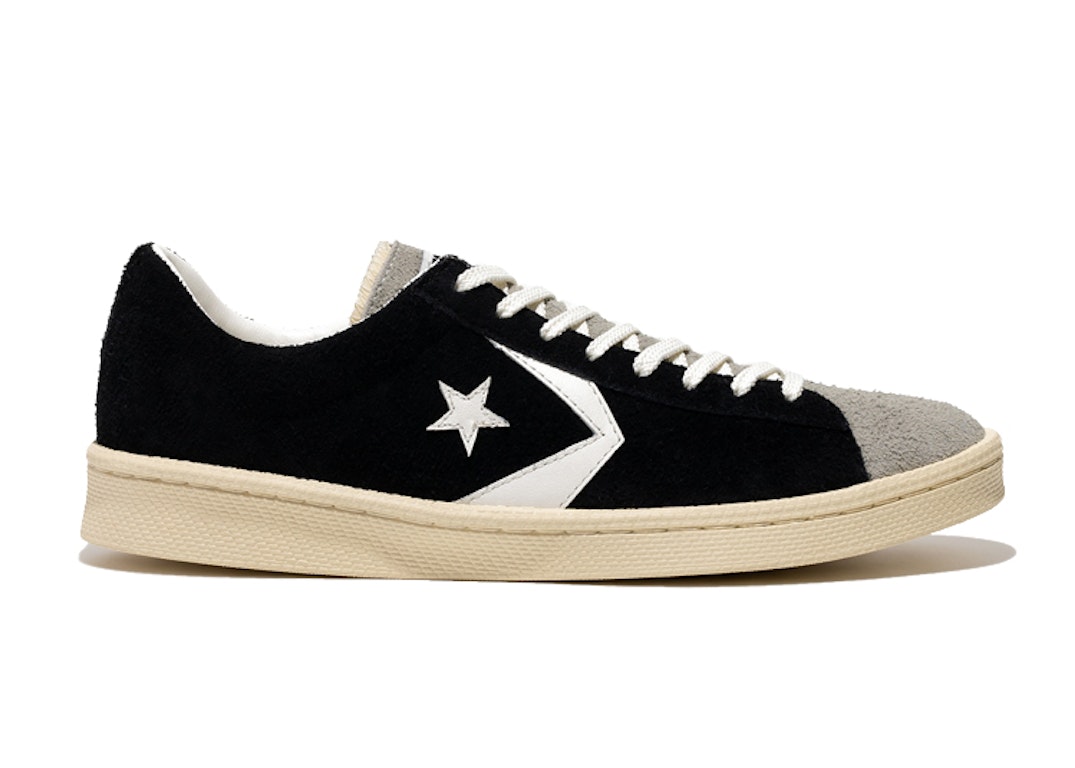 Pre-owned Converse Pro Leather Vintage Suede Ox Soma In Black/grey/off White