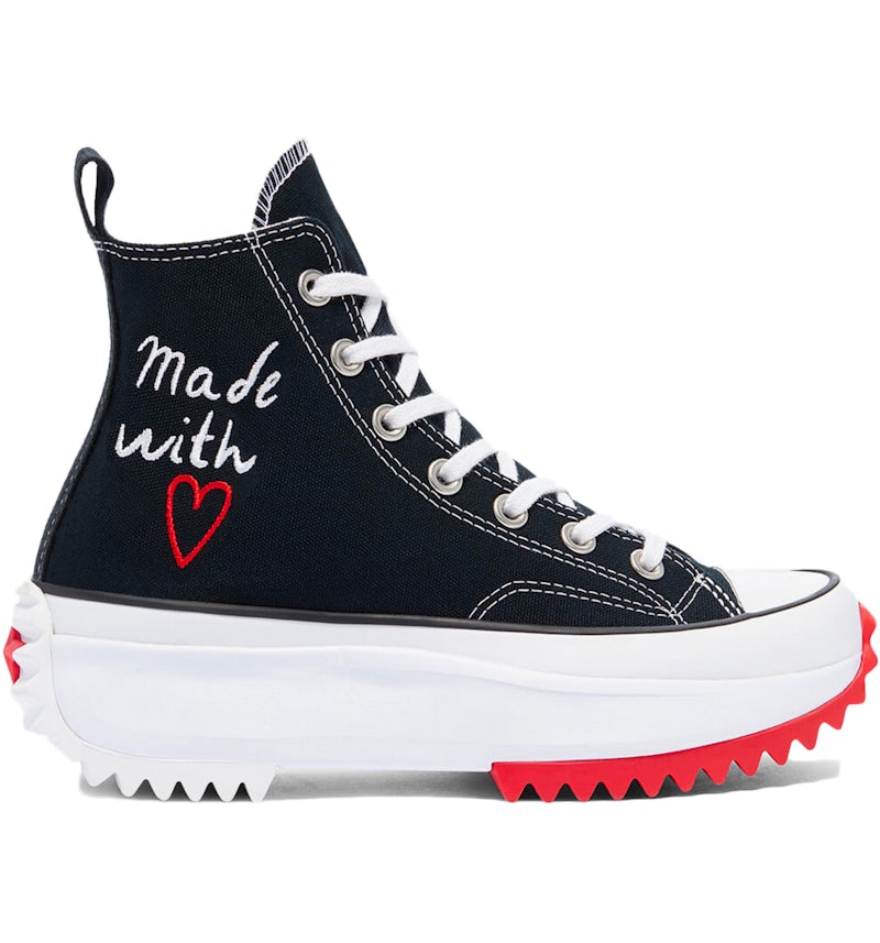 Converse Run Star Hike Hola Día de San Valentín Hecho con Amor