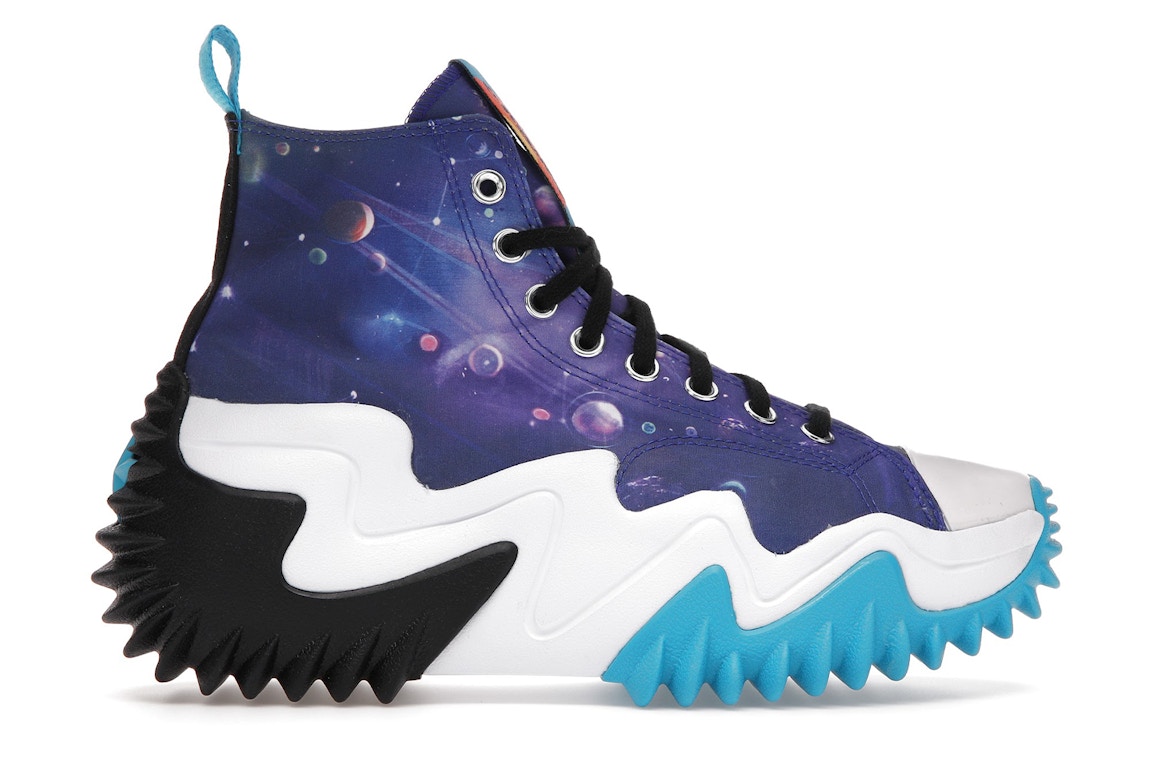 Click to view more detailed imagery on our partner's website Pre-owned Converse Run Star Motion Space Jam In Concord/white/black