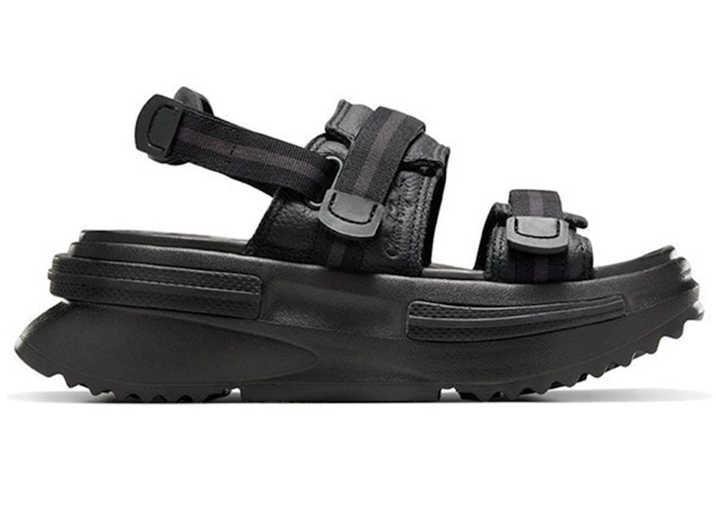 Converse Run Star Utility Sandal CX Triple Black Men's