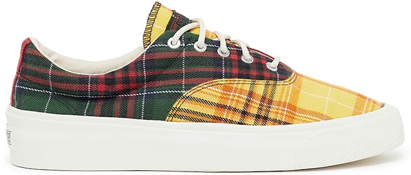 converse twisted plaid skid grip ox