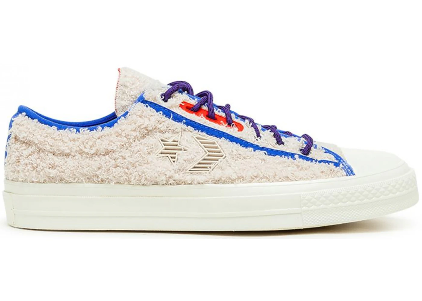 Converse Star Player Ox Retro Sherpa White Swan