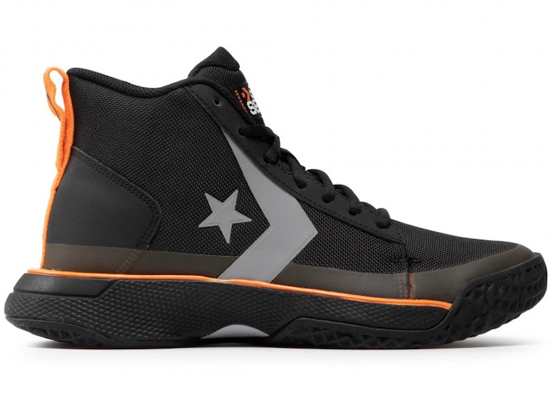 Converse Star Series BB Mid Black Bold Mandarin Men's - 165592C - US