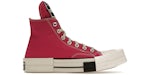 Converse TURBODRK Mandril sin cordones Taylor All Star 70 Hola Rick Owens DRKSHDW Flor de cactus Rosa