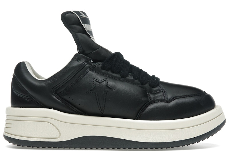 Converse TURBOWPN Low Rick Owens DRKSHDW Black Cloud Cream