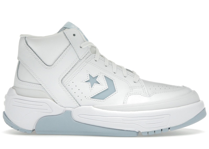 Armory Blue Hellblaue Converse Converse Weapon CX Mid Weiß Light