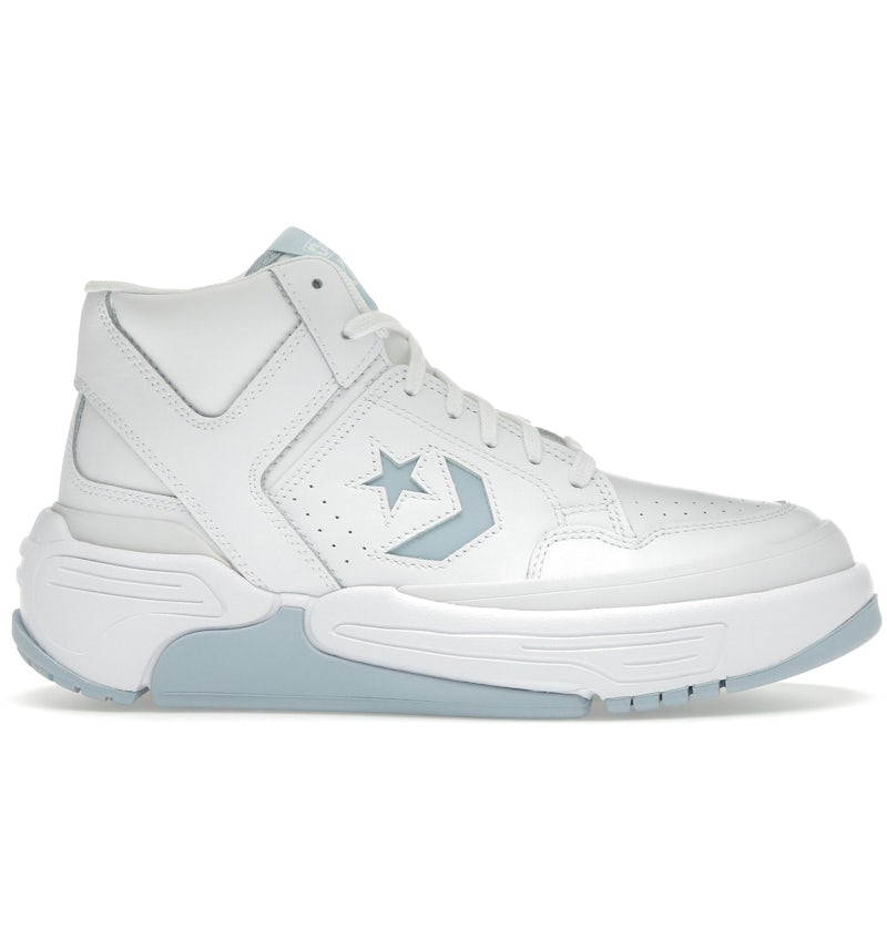 Armory Blue Hellblaue Converse Converse Weapon CX Mid Weiß Light