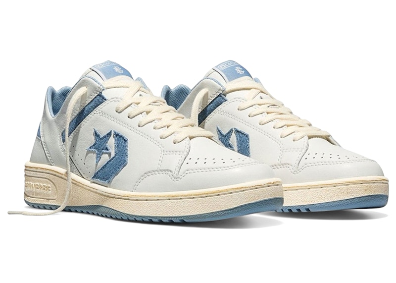 Converse Weapon Ox Eric Emanuel Denim Vintage White