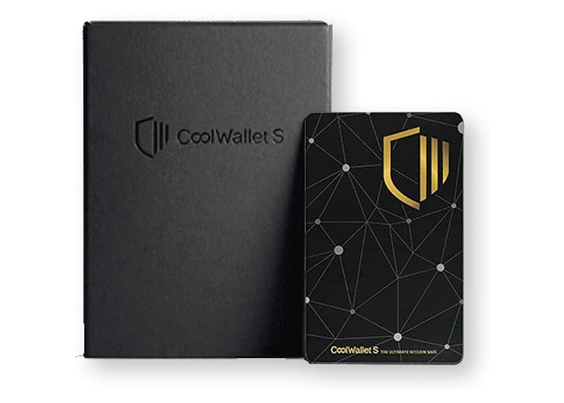 CoolWallet S Crypto Wireless Hardware Wallet - US