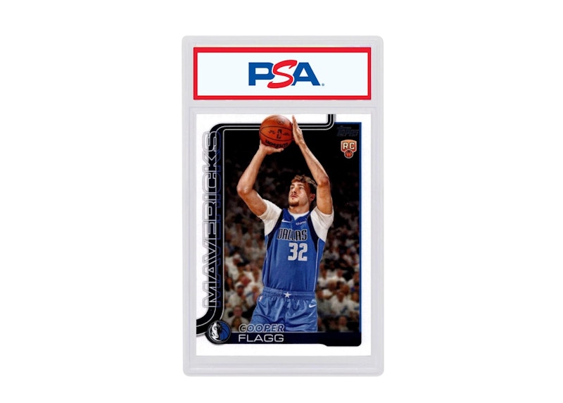 Cooper Flagg 2025-26 Topps Base Set Rookie #201 (PSA or BGS Graded