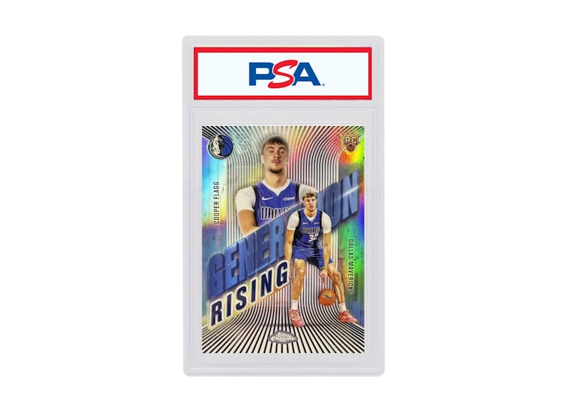 Cooper Flagg 2025-26 Topps Chrome Generation Rising Rookie GR-1 (PSA or BGS Graded)