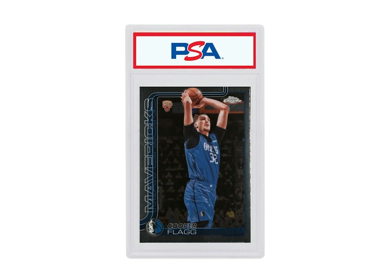 Cooper Flagg 2025-26 Topps Chrome Rookie Base #251 (PSA or BGS Graded)