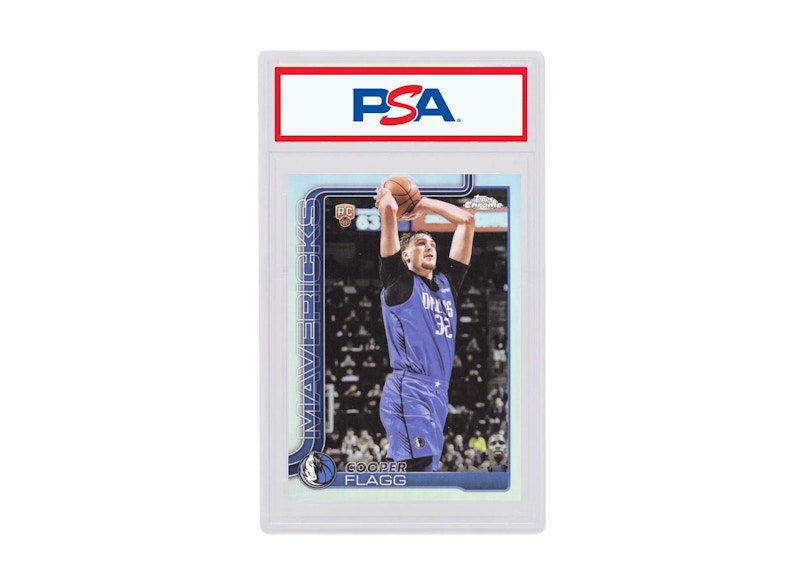 Cooper Flagg 2025-26 Topps Chrome Rookie Refractor #251 (PSA or BGS Graded)