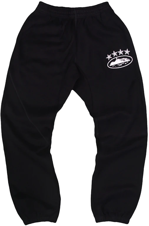 Corteiz 4Starz Alcatraz Sweatpants Black - SS22 - MX