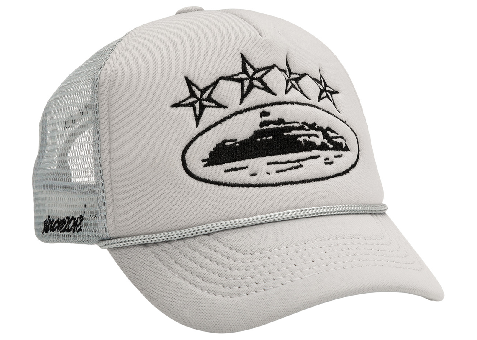 Corteiz 4Starz Alcatraz Trucker Hat Grey - SS22 - US