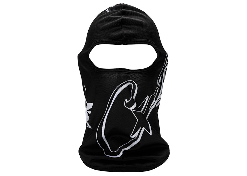 Corteiz Face Mask - Black-