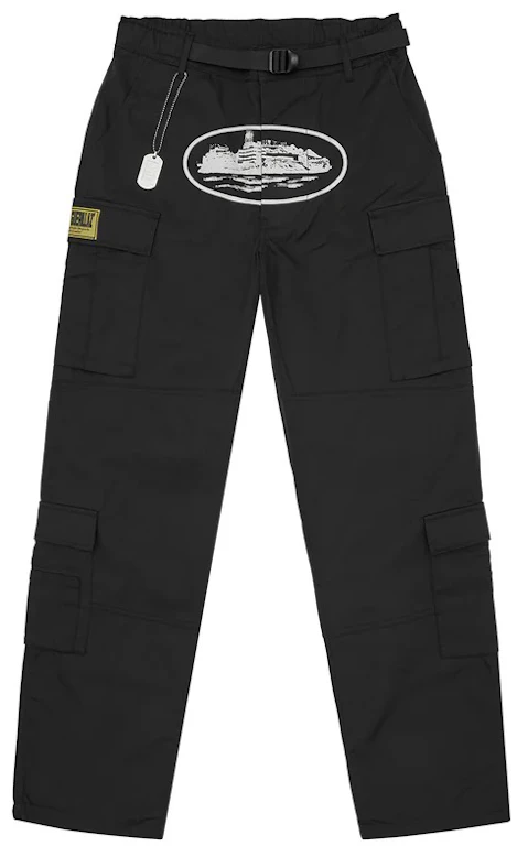 Corteiz 5 Starz Special Edition Black Guerillaz Cargo Pant Black - SS23 ...