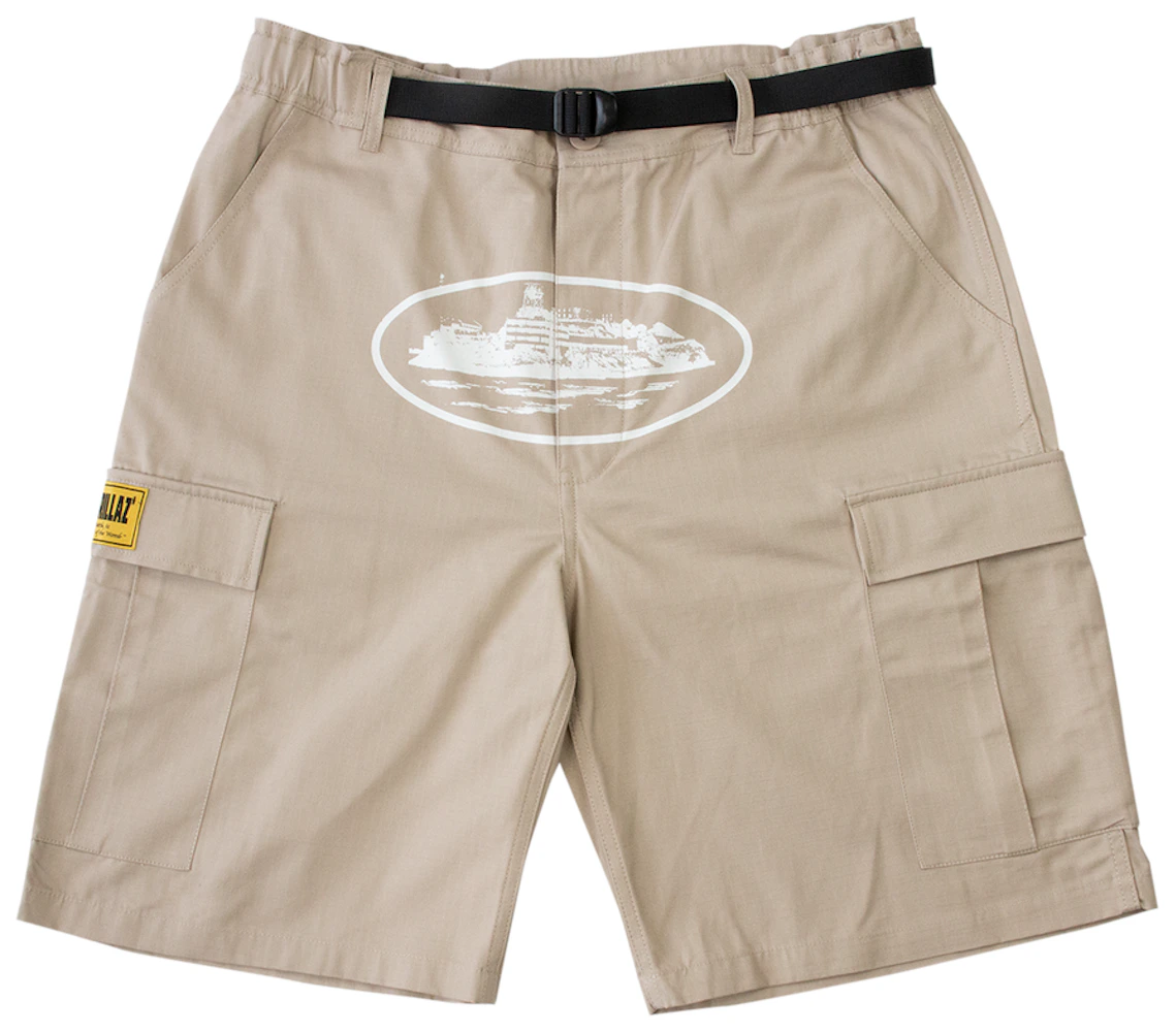 Corteiz arcatraz cargo shorts-