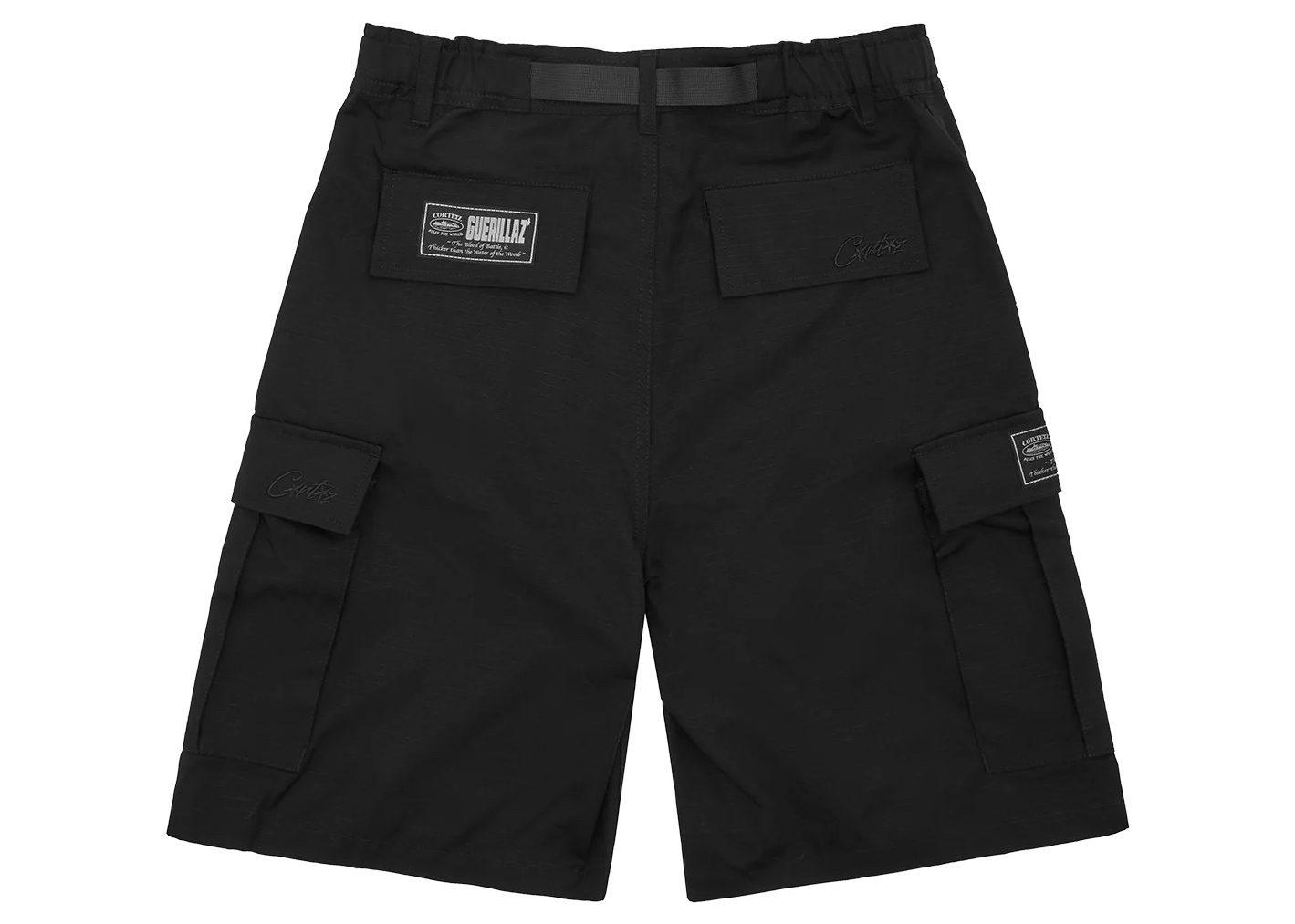 正規品直輸入】 cargo Corteiz shorts ブラック Sサイズ ショート 