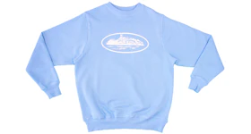 Corteiz Alcatraz Crewneck Sweatshirt Baby Blue