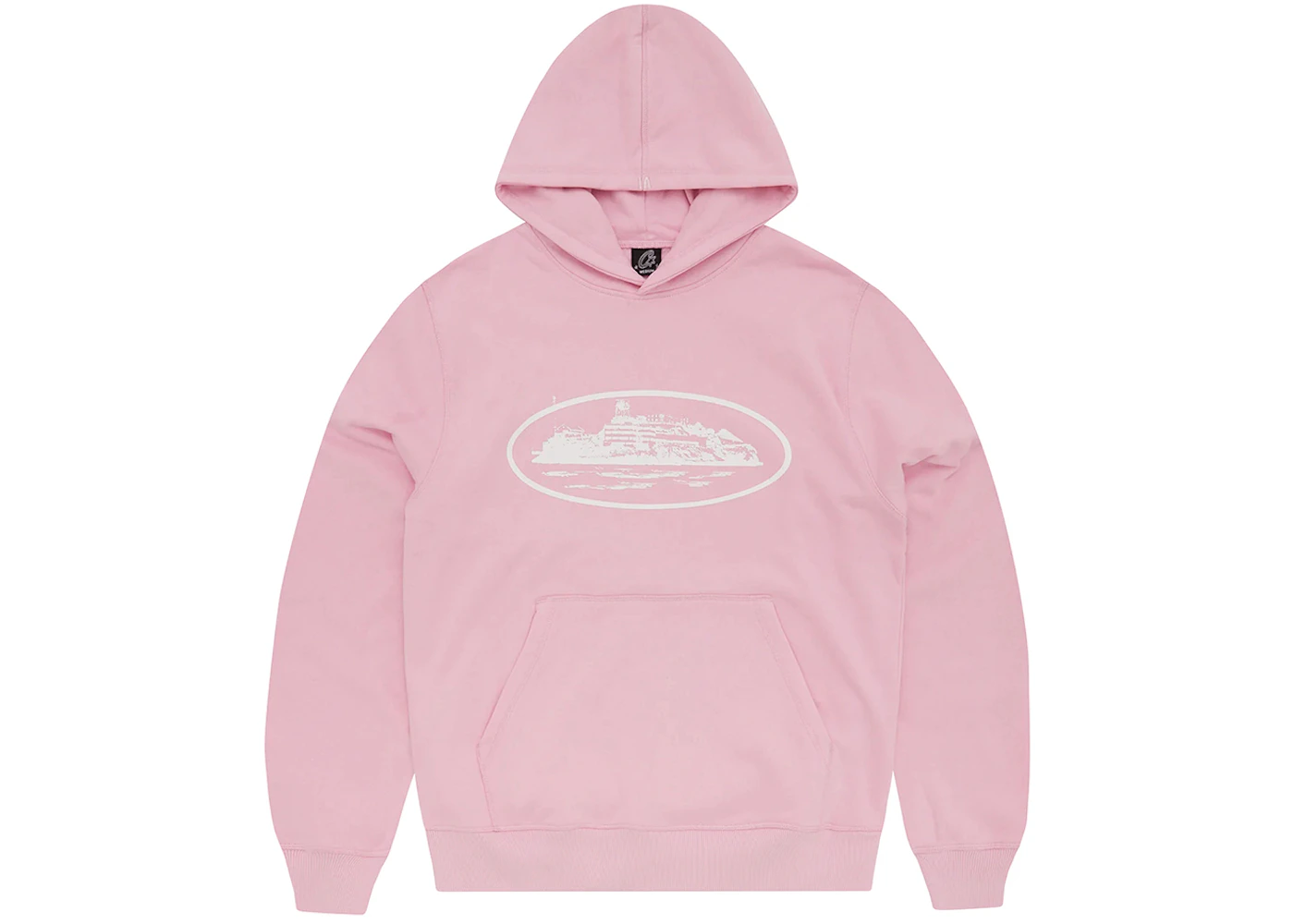Sudadera con capucha Corteiz Alcatraz (SS24) Rosa Hombre SS24 ES