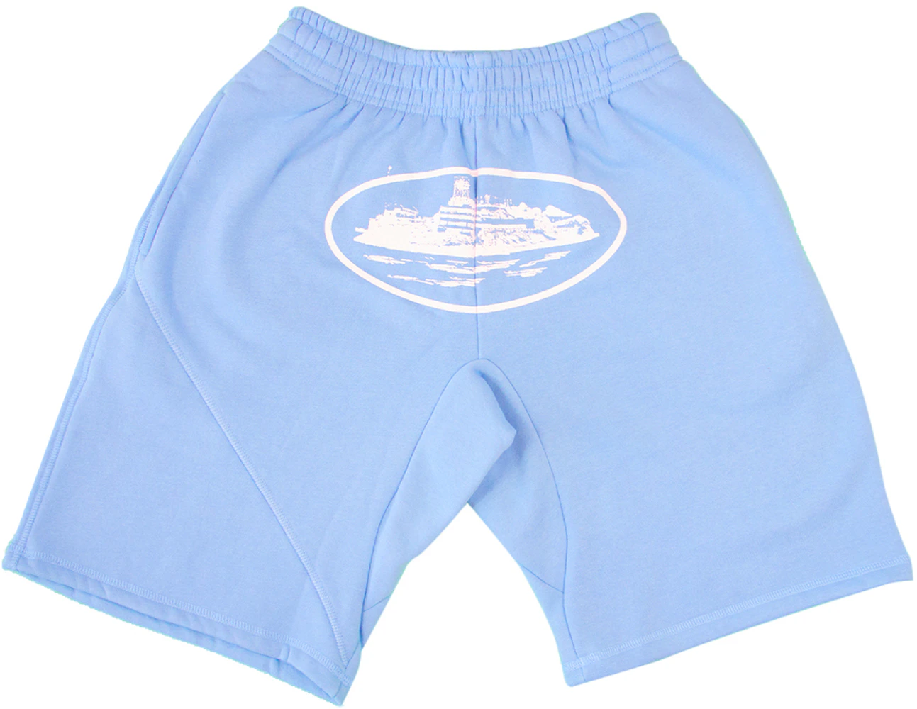 Corteiz Alcatraz Shorts Baby Blue Men's - SS22 - US