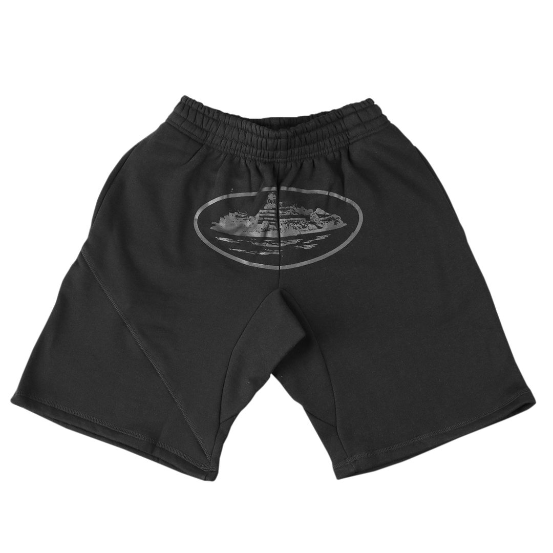 Corteiz Alcatraz Shorts Triple Black - SS22 メンズ - JP